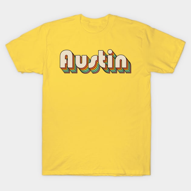 Retro Austin T-Shirt by HuskyClothing